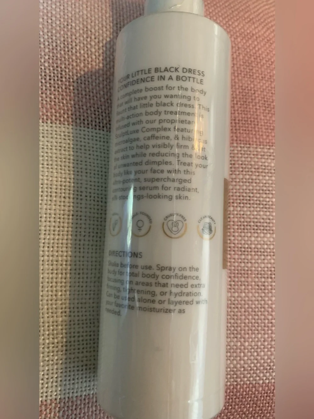 NEW Nakery Beauty SkinFirm Serum Body Treatment - 250 mL / 8.4 FL. OZ.